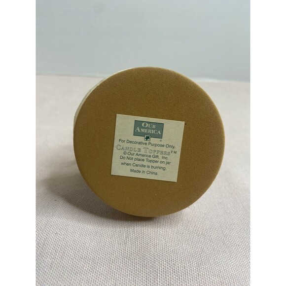 SNOWMAN CANDLE TOPPER CANDLETOPPER ~ Our American Gift #405B - Picture 8 of 8